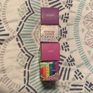 Winky Lux lip balms, stains, and lipsticks